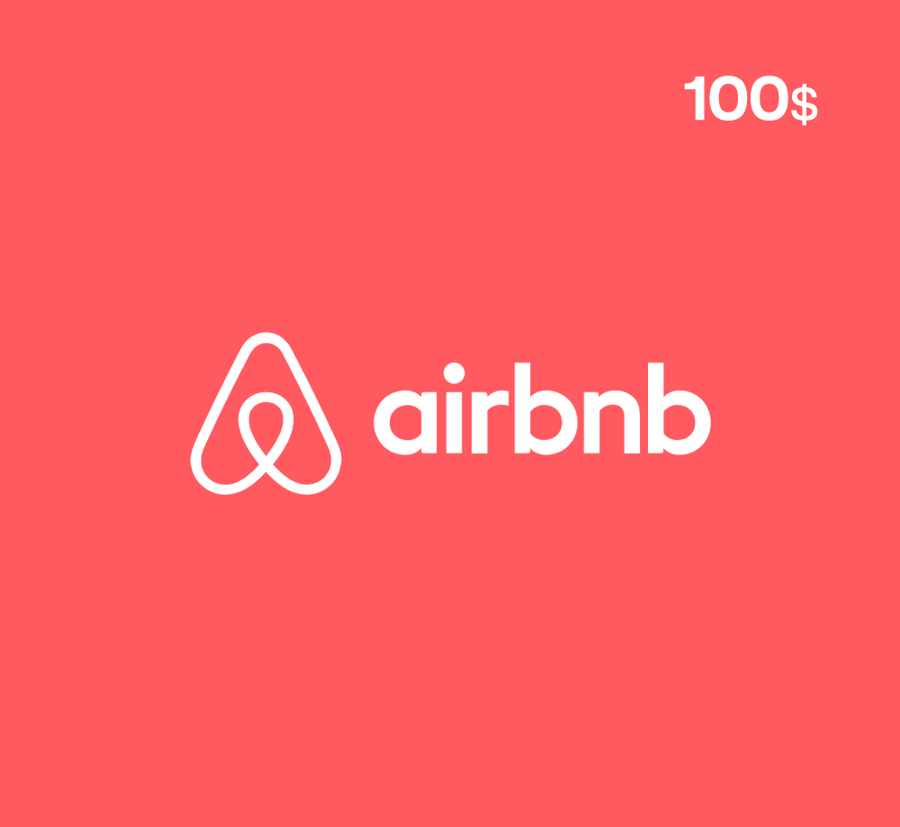 بطاقات هدايا Airbnb - 100 دولار (المتجر الأمريكي)