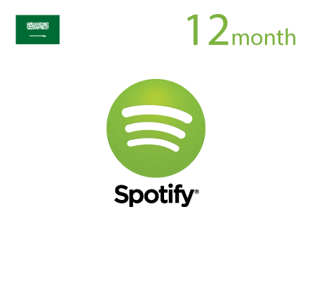 Spotify 12 Months Subscription - KSA