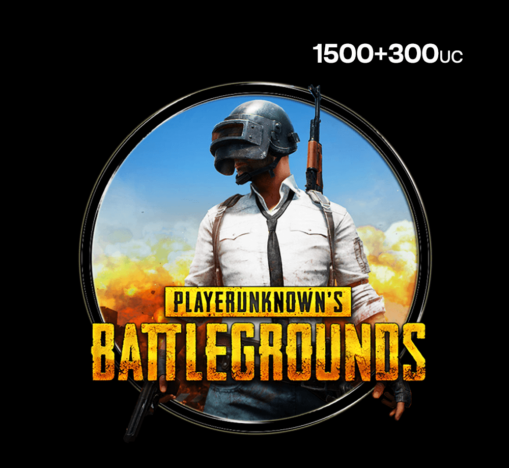 بطاقة ببجي موبايل - 1500 + 300 UC