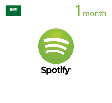 Spotify 1 Month Subscription - KSA