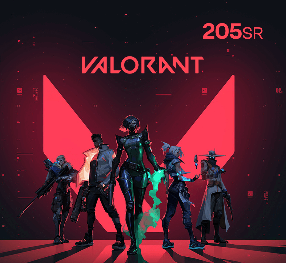 Valorant Points SAR 205 (KSA store)