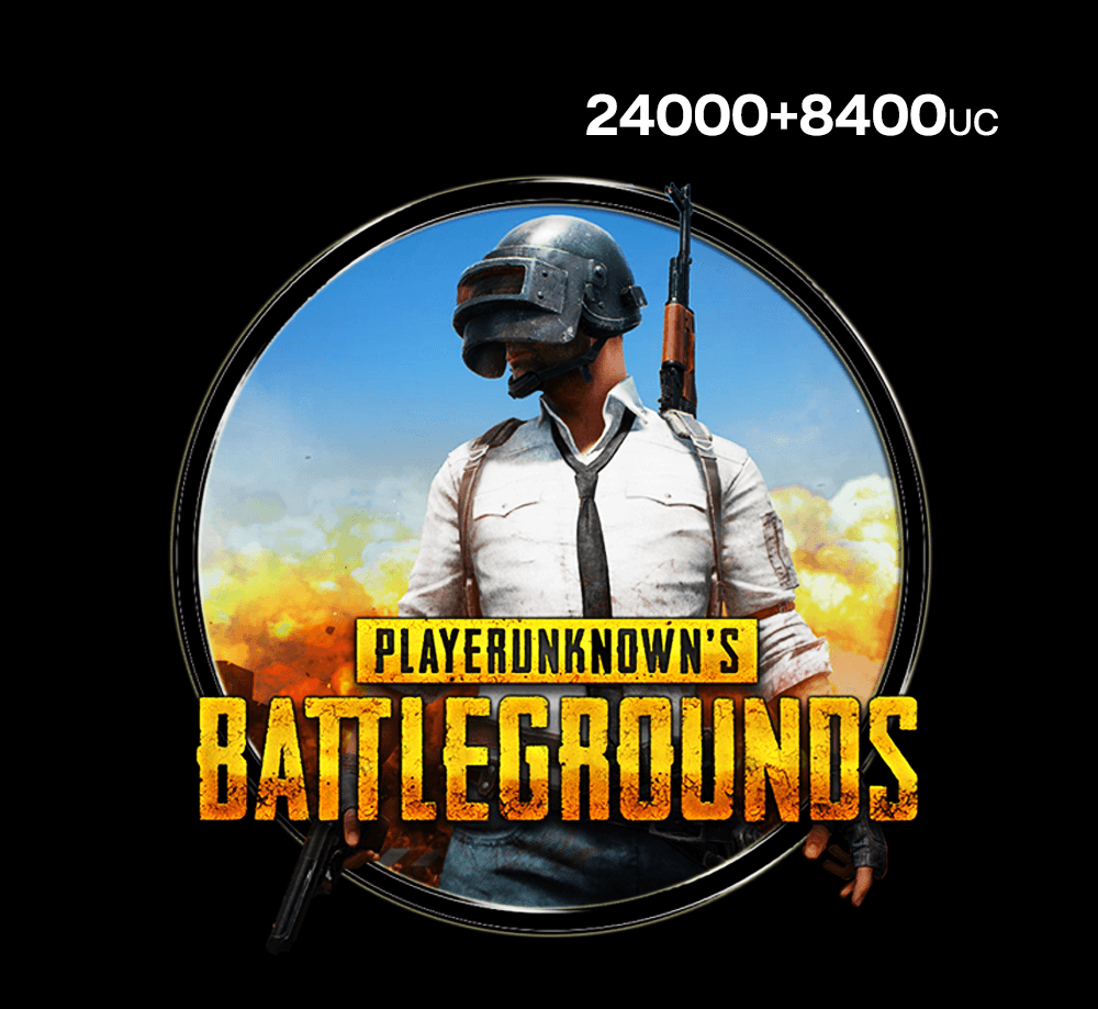 بطاقة ببجي موبايل - 24000 + 8400 UC
