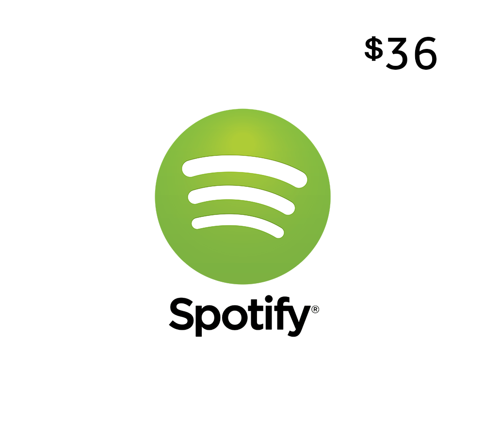 Spotify 36 USD (US Store)