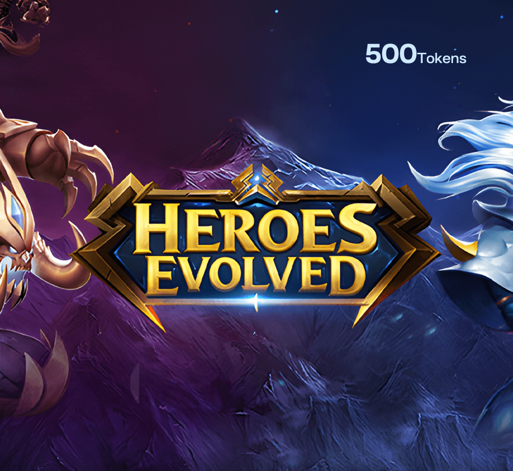 تطور الأبطال 500 توكن - 4.99$ (توب اب)