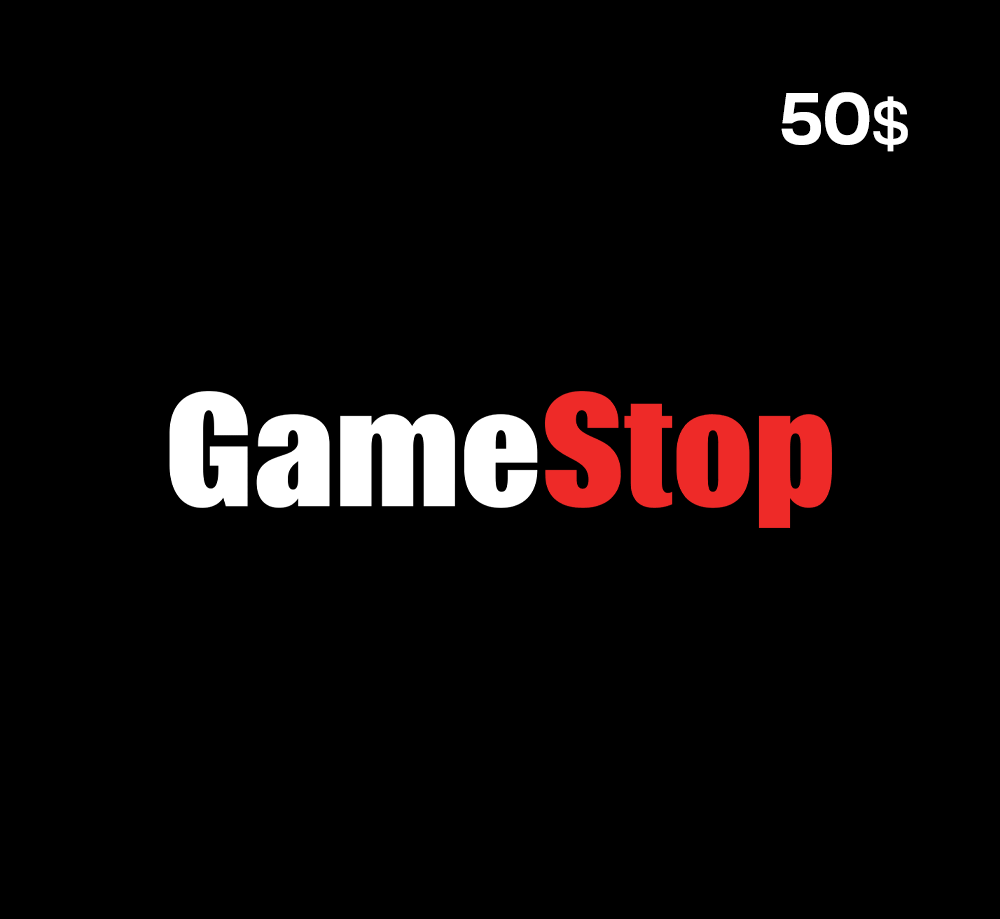 بطاقة جيم ستوب - 50 دولار
