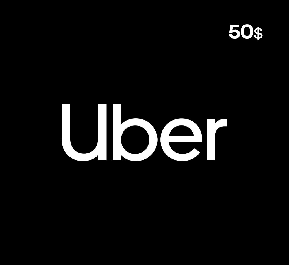 بطاقة أوبر - 50 دولار