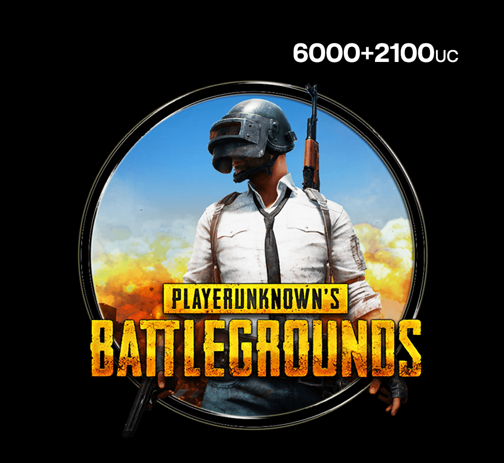 بطاقة ببجي موبايل - 6000 + 2100 UC