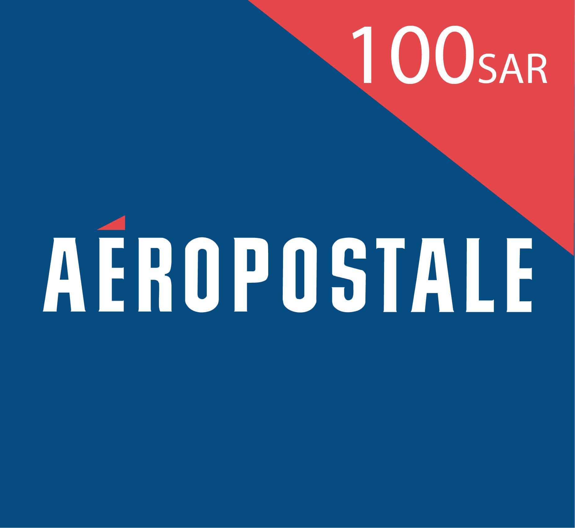 شراء بطاقة هدايا ايروبوستال Aeropostale - قسيمة شراء ايرو بوستال - 100 ريال