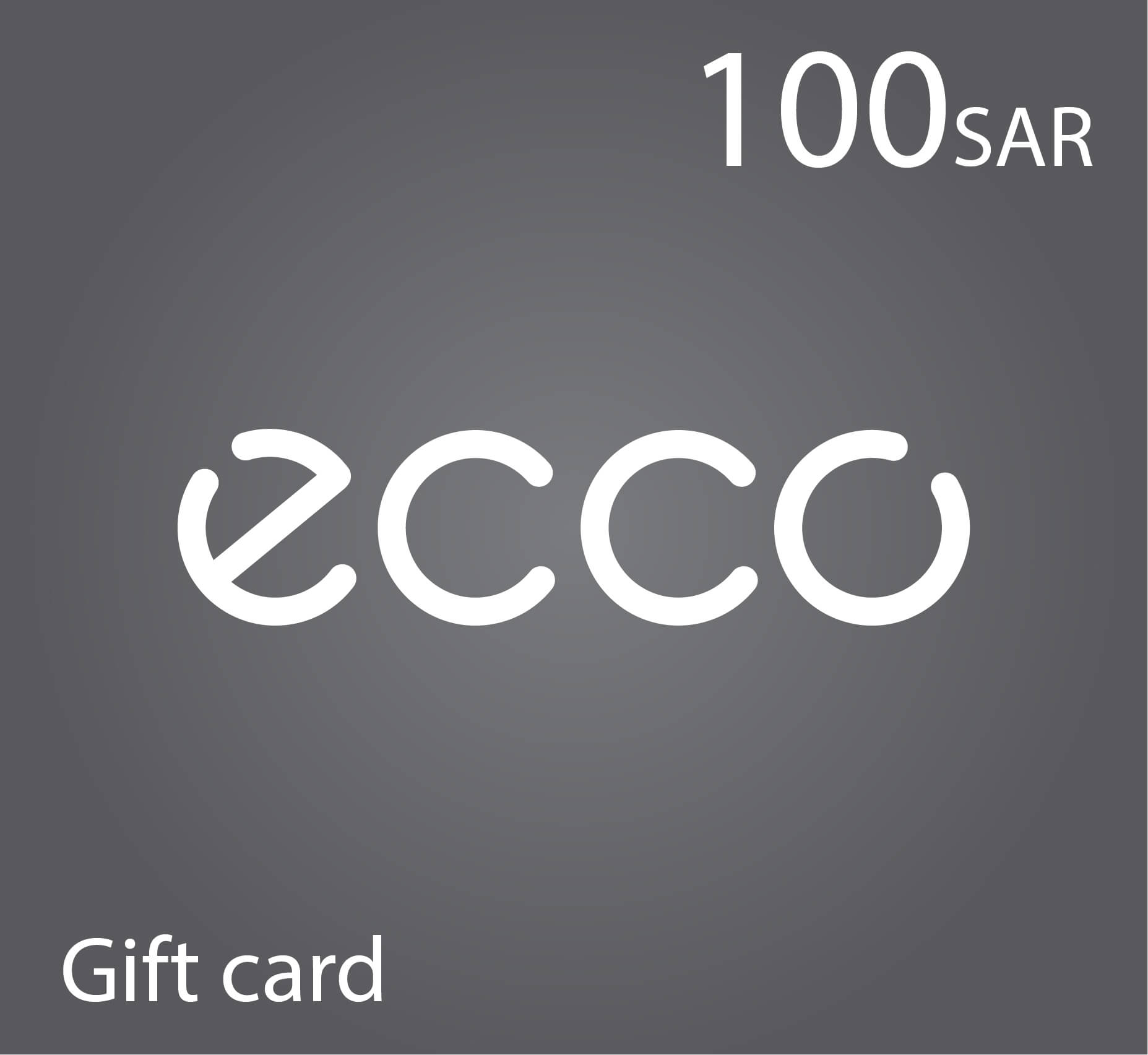 بطاقة هدايا إيكو Ecco - قسيمة شراء ايكو - 100 ريال