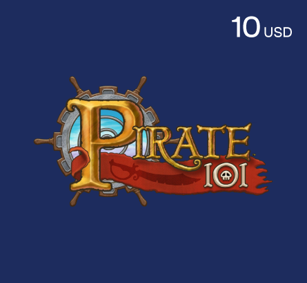 Pirate 101 - بطاقة لعبة بايرت 101 - 10 دولار (المتجر الأمريكي)