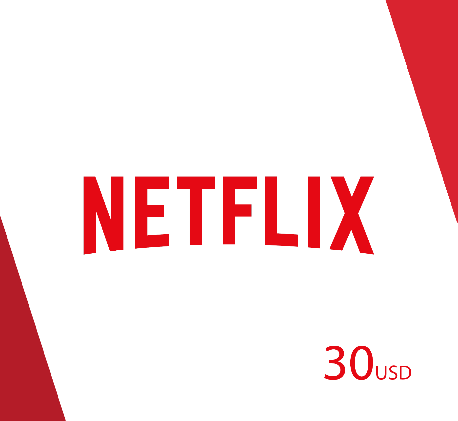Netflix 30 USD - (US Store)