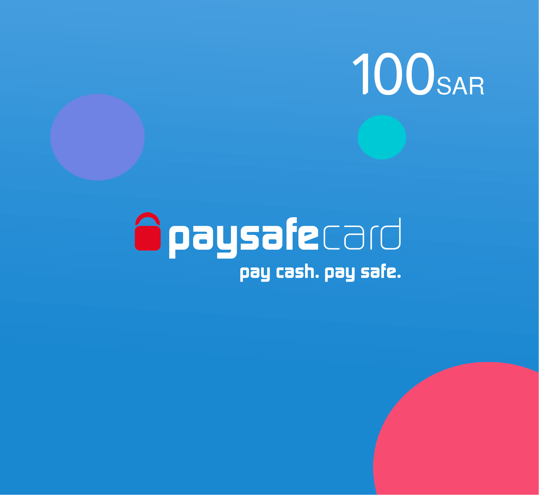 Paysafe card 100 SAR