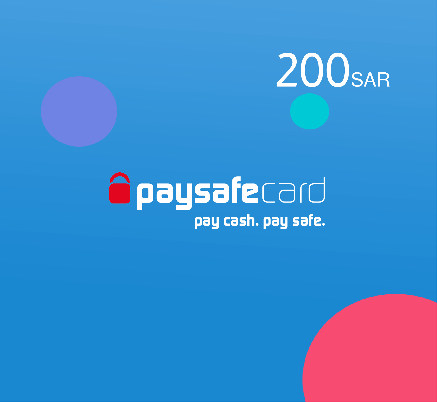 Paysafe card 200 SAR