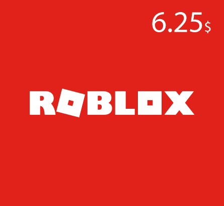 شحن روبلوكس - بطاقة روبلوكس 6.25 دولار امريكي - (المتجر العالمى)