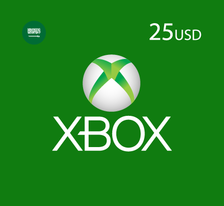 XBox Live - 25 USD (KSA Store)